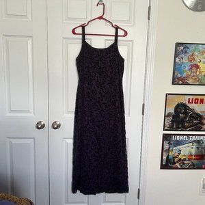 Clifford & Wills maxi dress, vintage circa late 1990s, size 12